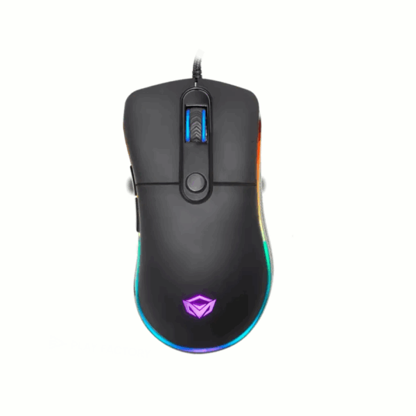Mouse Gamer Meetion Chromatic Mt Gm20 Negro 4800 Ddpi