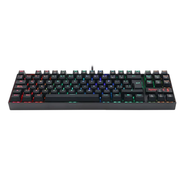 Teclado Gamer Mecánico Redragon Kumara K552 Black RGB Switch Red - Imagen 6