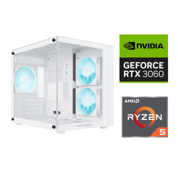 PC Gamer AMD Ryzen 5 5500 | RTX 3060 | 16GB RAM | 500GB SSD | Win11