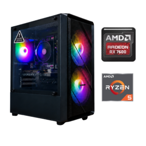 PC Gamer AMD Ryzen 5 5500 | RX 7600 8GB | 16GB RAM | 500GB SSD | Windows 11