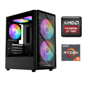 PC Gamer AMD Ryzen 5 5500 | RX 7600 8GB | 16GB | 500GB SSSD | Win11