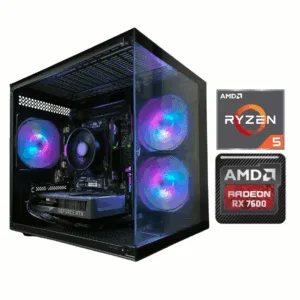 PC Gamer AMD Ryzen 5 5500 | RX 7600 8GB | 16GB | 500GB SSSD | Win11