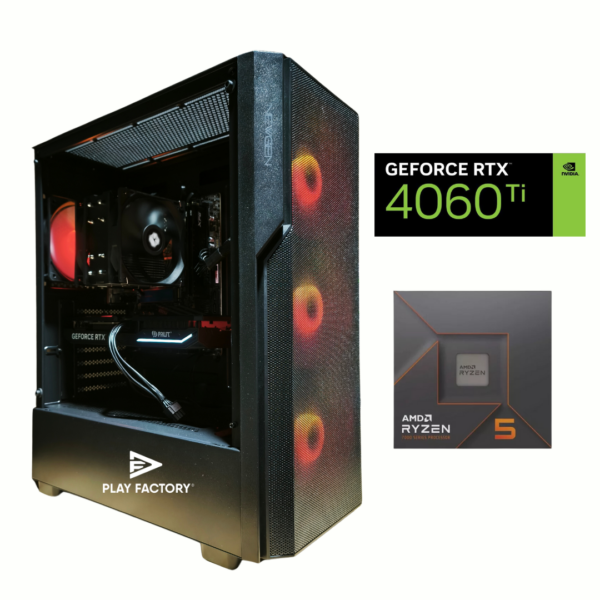 Ryzen 5 7600 | RTX 4060 TI | 16GB RAM DDR5 | 1TB | Win11