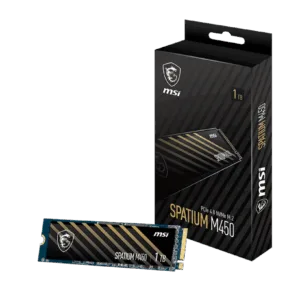 Disco SSD MSI Spatium m450 PCIe 4,0 1TB V1