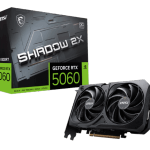 Tarjeta de Video MSI RTX Geforce 5060 8G Shadow 2x OC (G5060-8S2C)