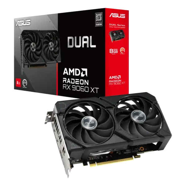 ASUS Dual Radeon RX9060XT 8G GDDR6