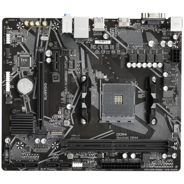 Placa Mader MSI A520M-K V2 - Imagen 2