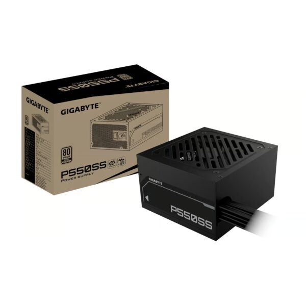 Fuente de poder GIGABYTE P550SS Negro 80 Plus Silver (GP-P550SS)