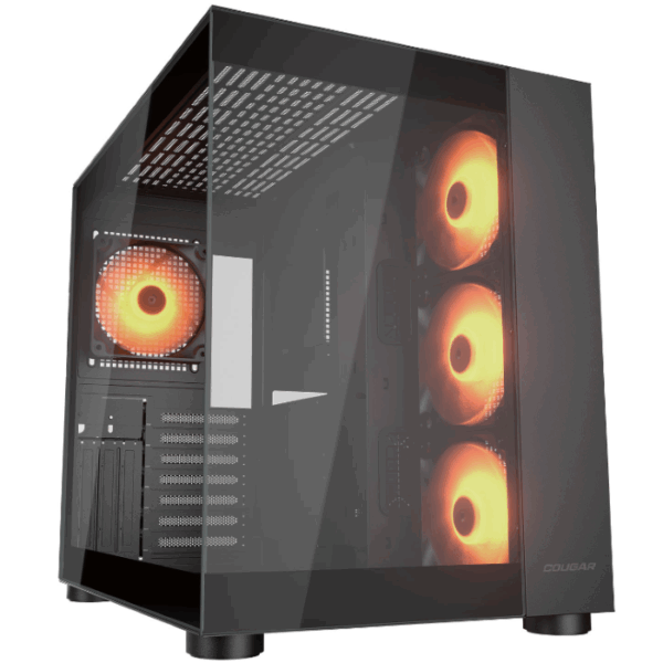 Gabinete Cougar FV150 RGB Black