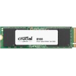 Disco Unidad SSD Crucial E100 480GB M.2 22*80 PCIe G4 NVME Lec 4700MB/s Esc 2500MB/s