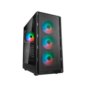 Gabinete  Cougar Airface Pure RGB  S/Fuente  ATX - Negro