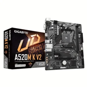PLACA MADRE GIGABYTE A520M K V2 P/N GA-A520M KV2