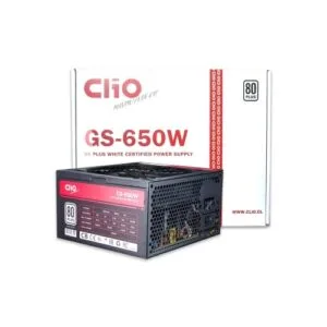 Fuente de poder Clio GS-650W Plus 80
