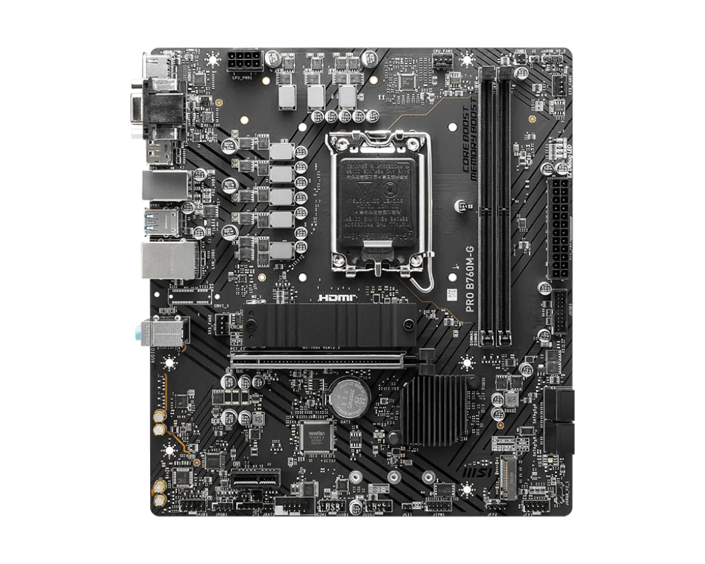 Placa Madre MSI PRO B760M-G DDR5 - Imagen 2