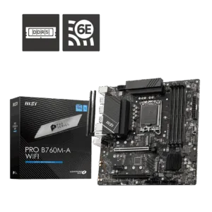 Placa Madre MSI PRO B760M-A WIFI DDR5