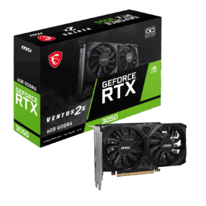 Tarjeta de Video MSI RTX 3050 Ventus 2X 6G OC