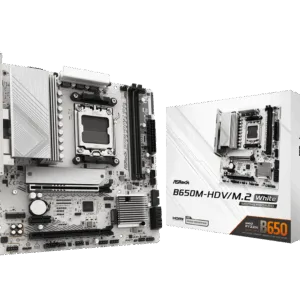 Placa Madre ASRock B650M-HDV/M.2 White AMD