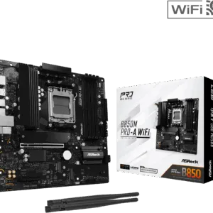 Placa Madre Asrock AMD B850M PRO-A WIFI