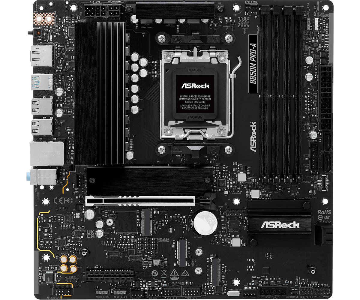 Placa Madre Asrock AMD B850M PRO-A - Imagen 3