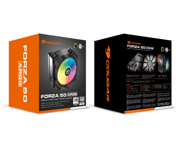 Refrigeracion Cougar Forza 50 ARGB - Imagen 3