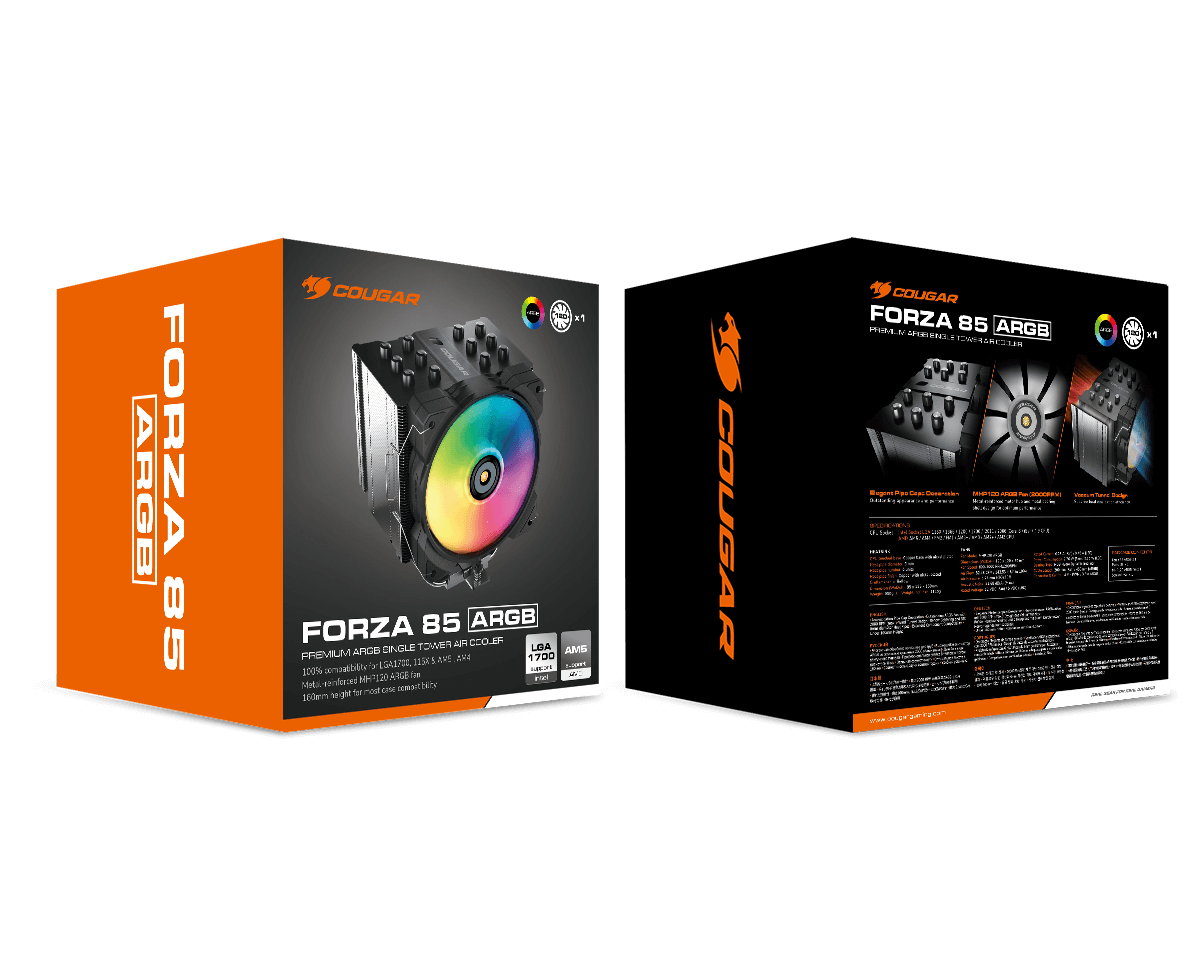Refrigeracion Cougar Forza 85 ARGB - Imagen 6