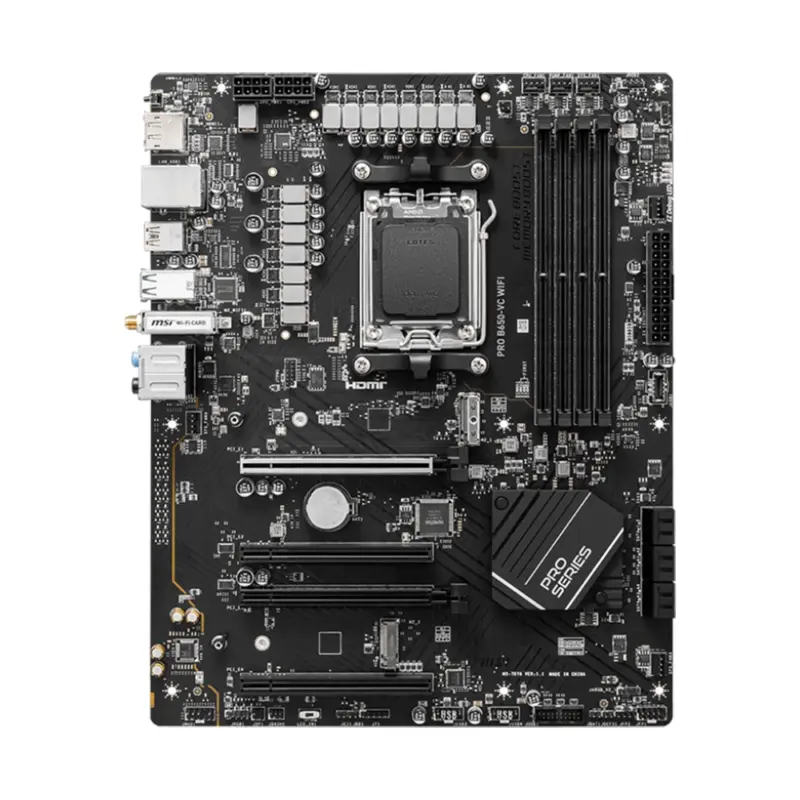 Placa Madre MSI AMD PRO B650-VC WIFI (BULK) - Imagen 2