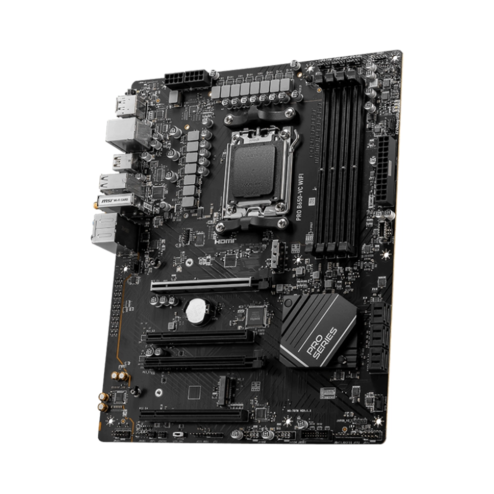 Placa Madre MSI AMD PRO B650-VC WIFI (BULK) - Imagen 3