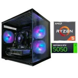 PC Gamer Ryzen 5 5500 | RTX 5050 8GB | 500M.2 | 16GB | Win 11