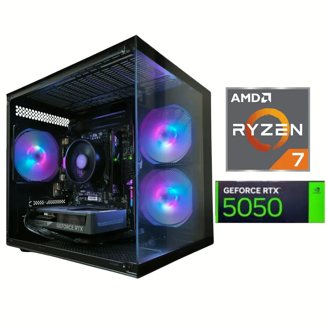 PC Gamer Ryzen 7 5700X | RTX 5050 | 16GB DDR4 | 500GB SSD | Win11