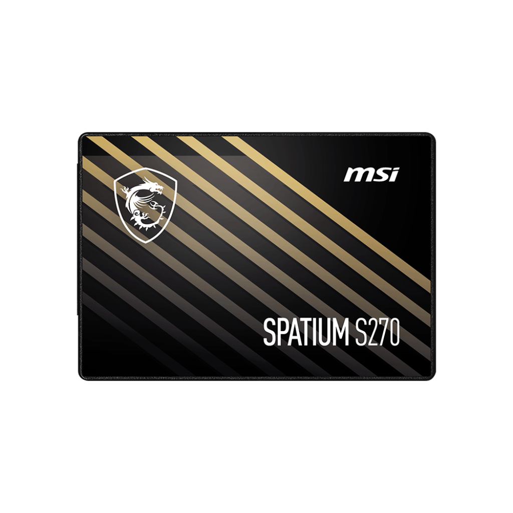 Disco Estado Sólido SSD MSI Spatium S270 480GB SATA III 2.5 pulgadas Rendimiento Gamer