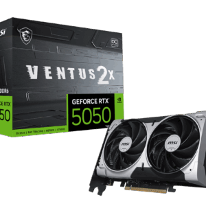Tarjeta de Video MSI GFORCE RTX 5050 8GB VENTUS 2X OC