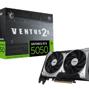 Tarjeta de Video MSI GFORCE RTX 5050 8GB VENTUS 2X OC