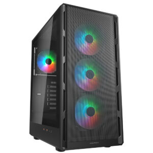 Gabinete  Cougar Airface Pure RGB  S/Fuente  ATX - Negro Airface Pure RGB - S/Fuente - ATX - Negro