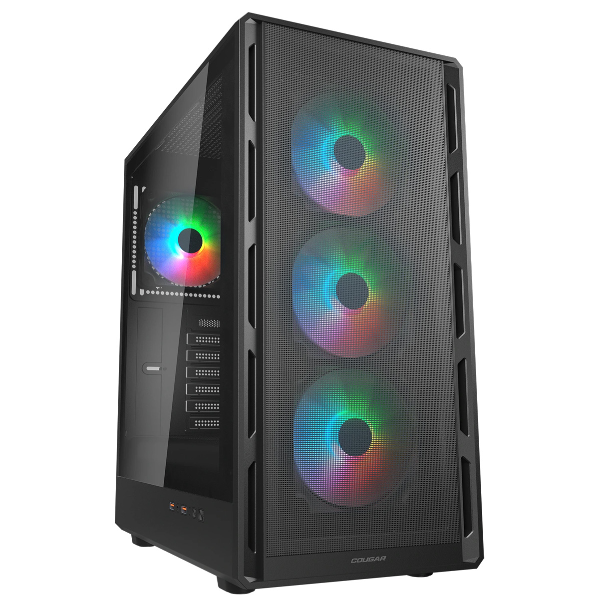 Gabinete Cougar Airface Pure RGB S/Fuente ATX - Negro Airface Pure RGB - S/Fuente - ATX - Negro