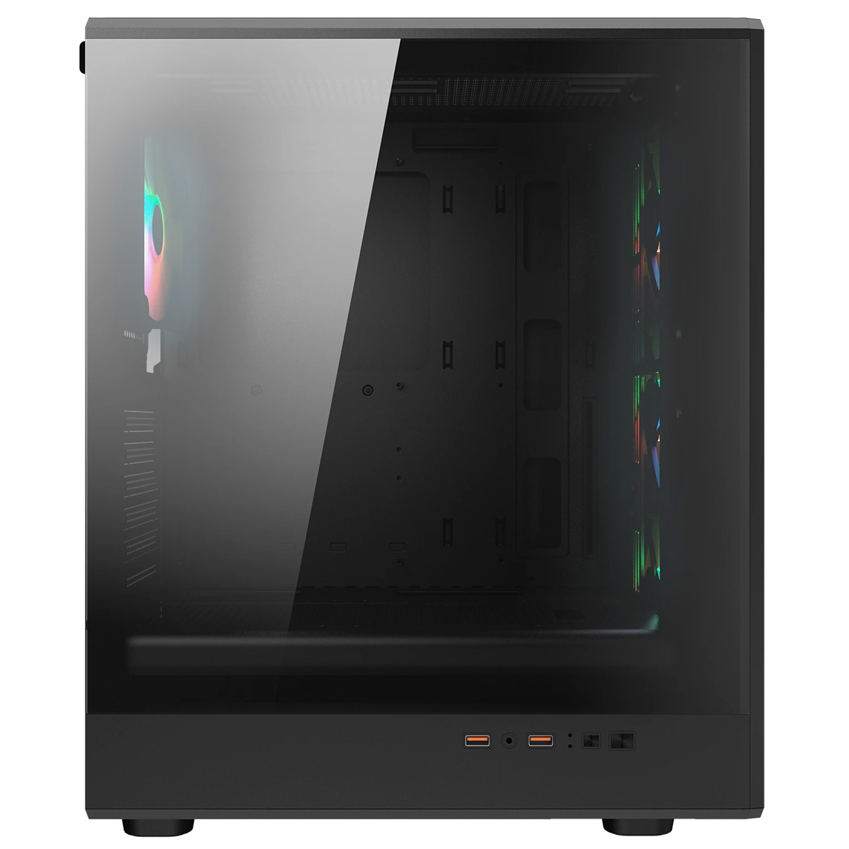 Gabinete Cougar Airface Pure RGB S/Fuente ATX - Negro Airface Pure RGB - S/Fuente - ATX - Negro - Imagen 7