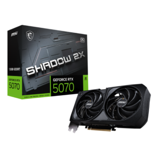 Tarjeta de Video MSI RTX 5070 12GB SHADOW 2X OC