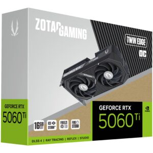 Zotac GeForce RTX 5060 Ti 16GB Twin Edge OC [ZT-B50620H-10M] ZT-B50620H-10M