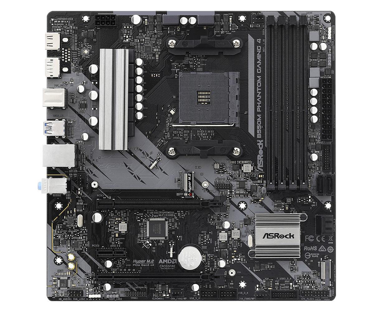 ASRock B550M Phantom Gaming 4 - Imagen 3