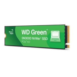 Disco western de estado solido green 1tb sn3000 nvme - m.2 2280 - pci express 4.0 x4 (nvme) p/n wds100t4g0e