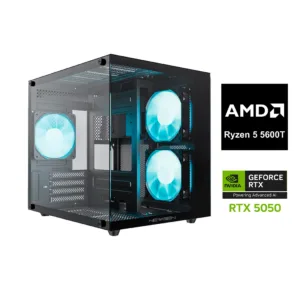 PC Gamer AMD Ryzen 5 5600T | RTX 5050 8GB | 16GB | 500GB | Win11