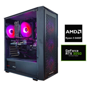 PC Gamer AMD Ryzen 5 8400F | RTX 3050 | 16GB DDR5 | B840 | 500GB | Win11