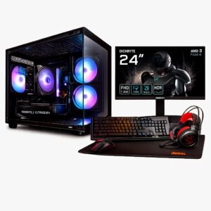 PC Gamer Ryzen 5 5600GT | 16gb | 500SSD + Monitor 24 IPS KIT TECLADO GAMER