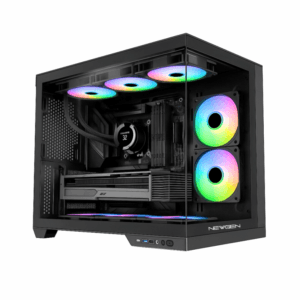 Gabinete NEWGEN COBALT XL Glass ATX BTF Black V2 (3 Fans ARGB)