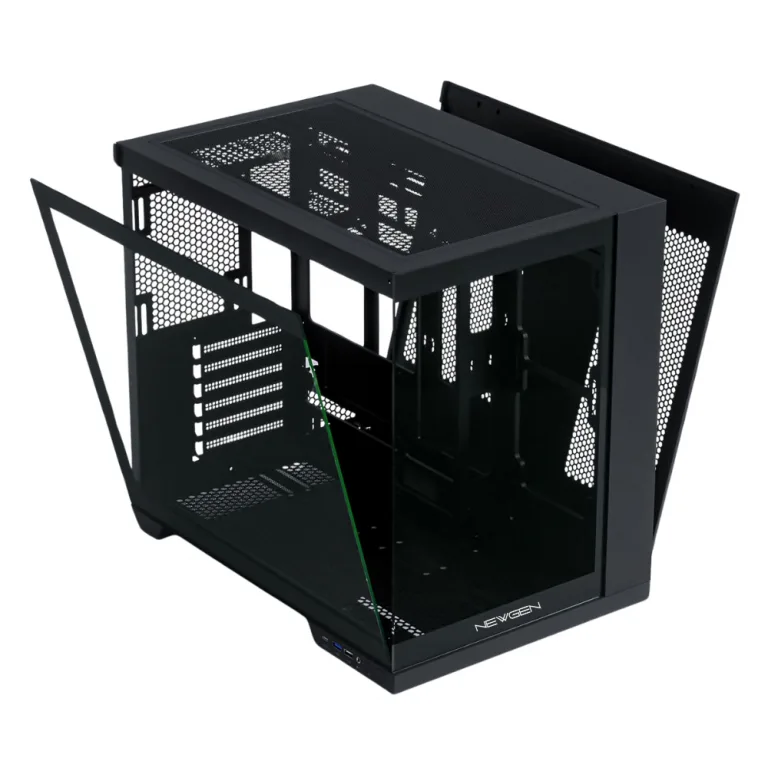 Gabinete NEWGEN COBALT XL Glass ATX BTF Black V2 (3 Fans ARGB) - Imagen 6