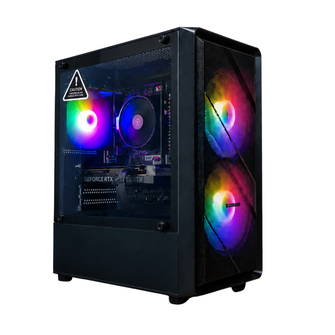 PC Gamer Ryzen 5 5500 | RTX 3050 | 16gb | 500SSD + Monitor 24 IPS KIT TECLADO GAMER - Imagen 3