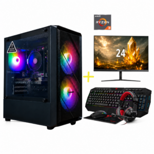 PC Gamer Ryzen 3 3200G | 16gb | 500SSD + Monitor 24 IPS KIT TECLADO GAMER