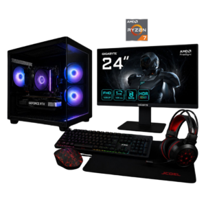 PC Gamer Ryzen 7 5700G | 32gb DDR4 | 500SSD + Monitor 24 IPS KIT TECLADO GAMER