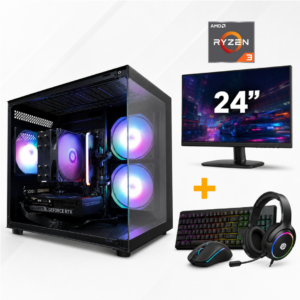 PC Gamer Ryzen 3 3200G | 16gb | 500SSD + Monitor 24 IPS KIT TECLADO GAMER
