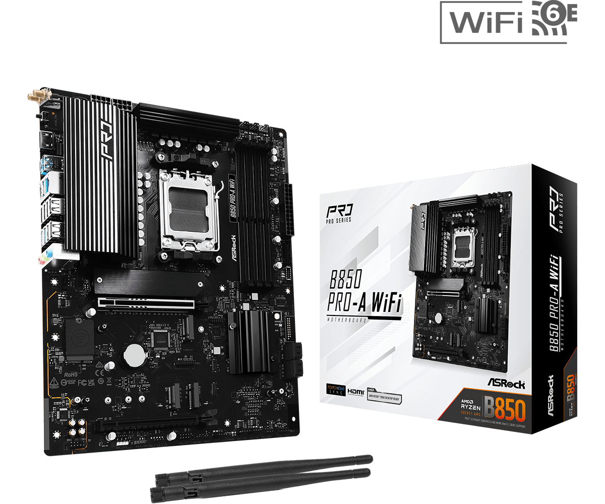 Placa Madre ASRock B850 Pro-A WiFi