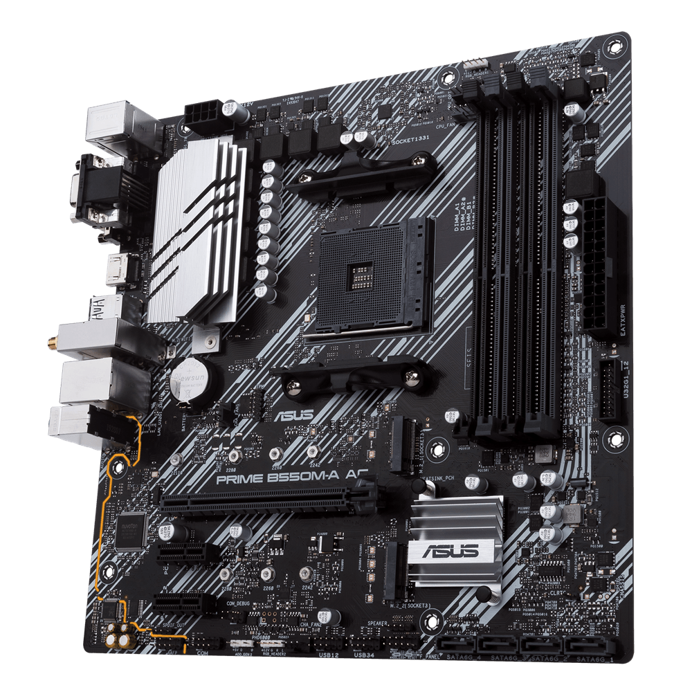 Placa Madre Asus PRIME B550M-A AC - Imagen 6